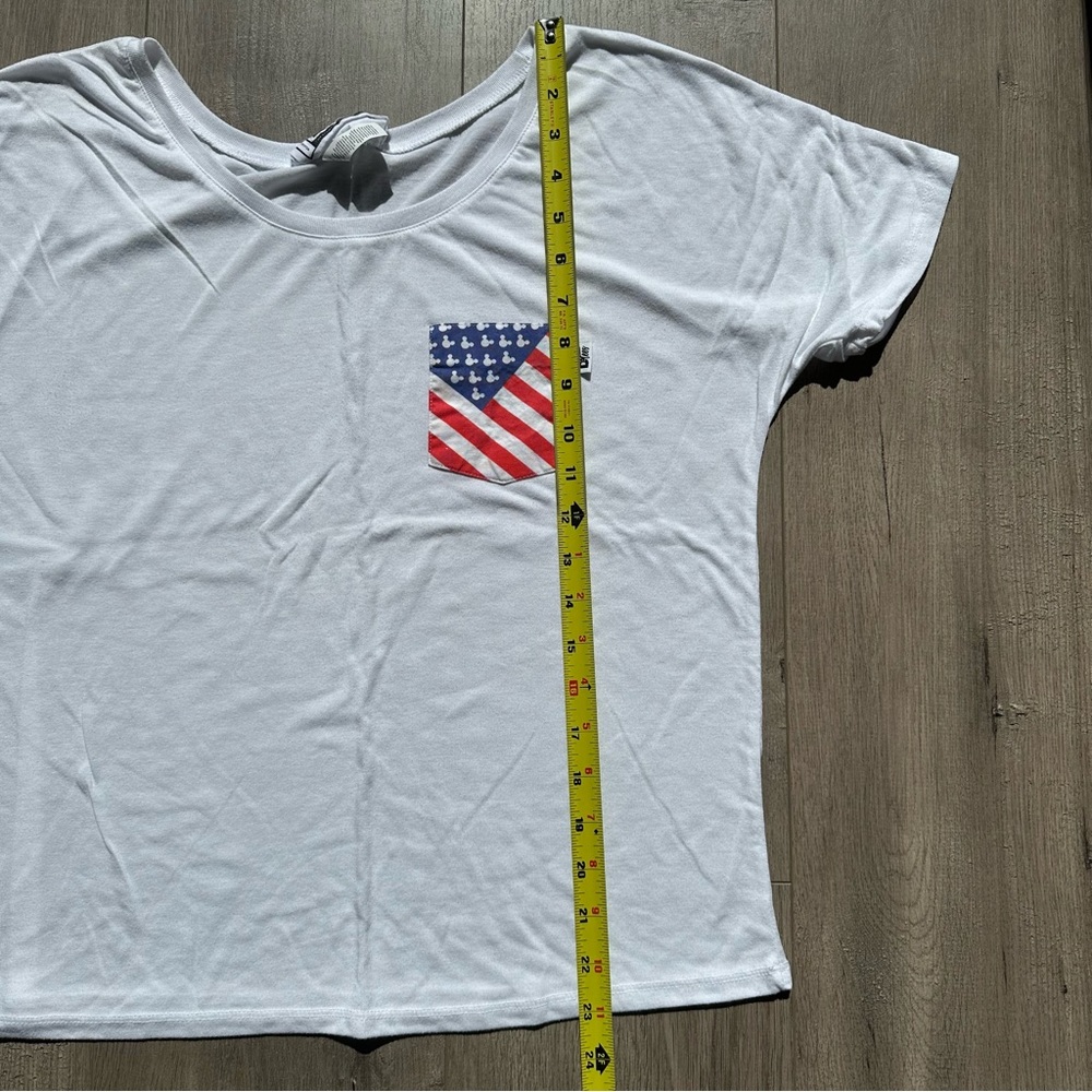 Americana/Mickey inspired flowy t-shirt - size small - Picture 4 of 6